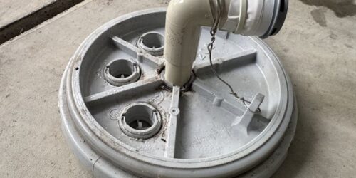 大雨でトイレの封水が減る原因は負圧？汚水桝に通気弁をDIYで追加