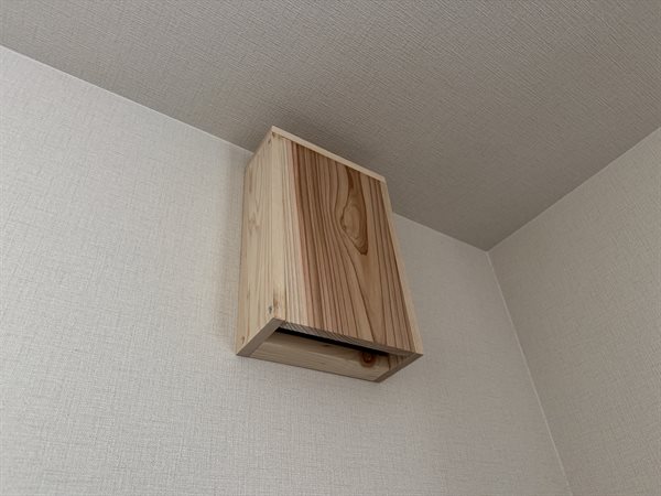 取り付けと塗装
