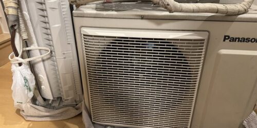 DIYでエアコンを取り外してみた